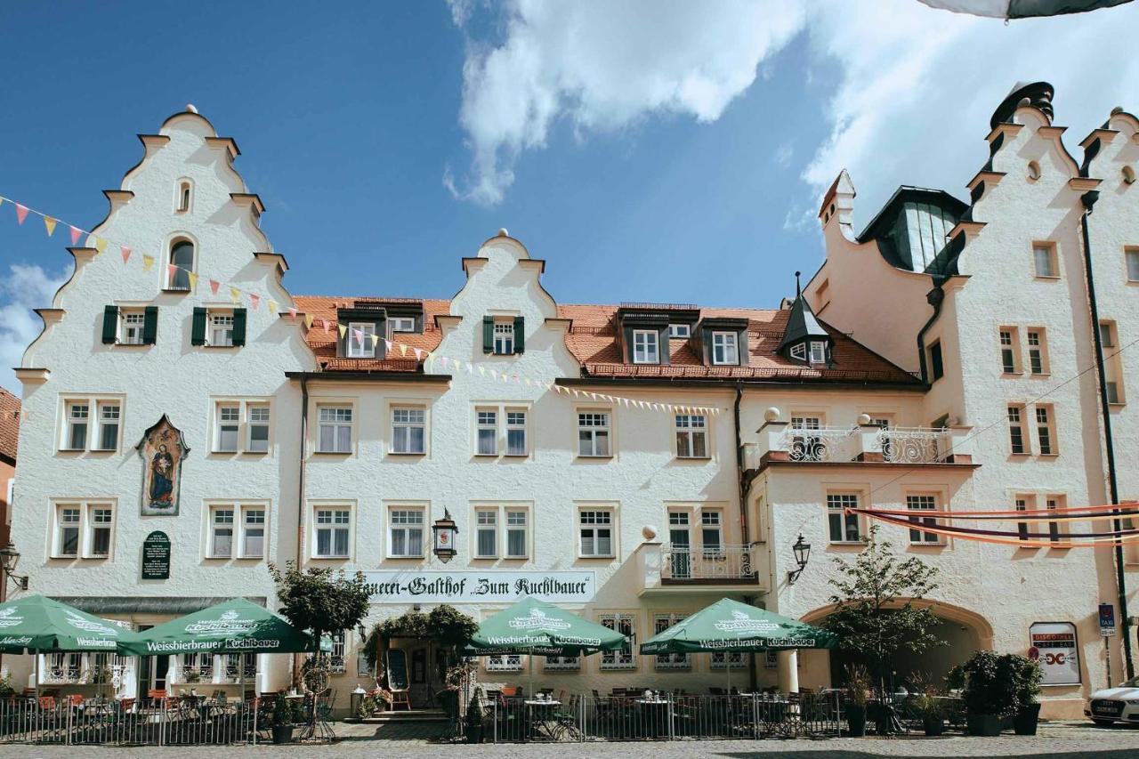 Brauereigasthof Zum Kuchlbauer Otel Abensberg Dış mekan fotoğraf