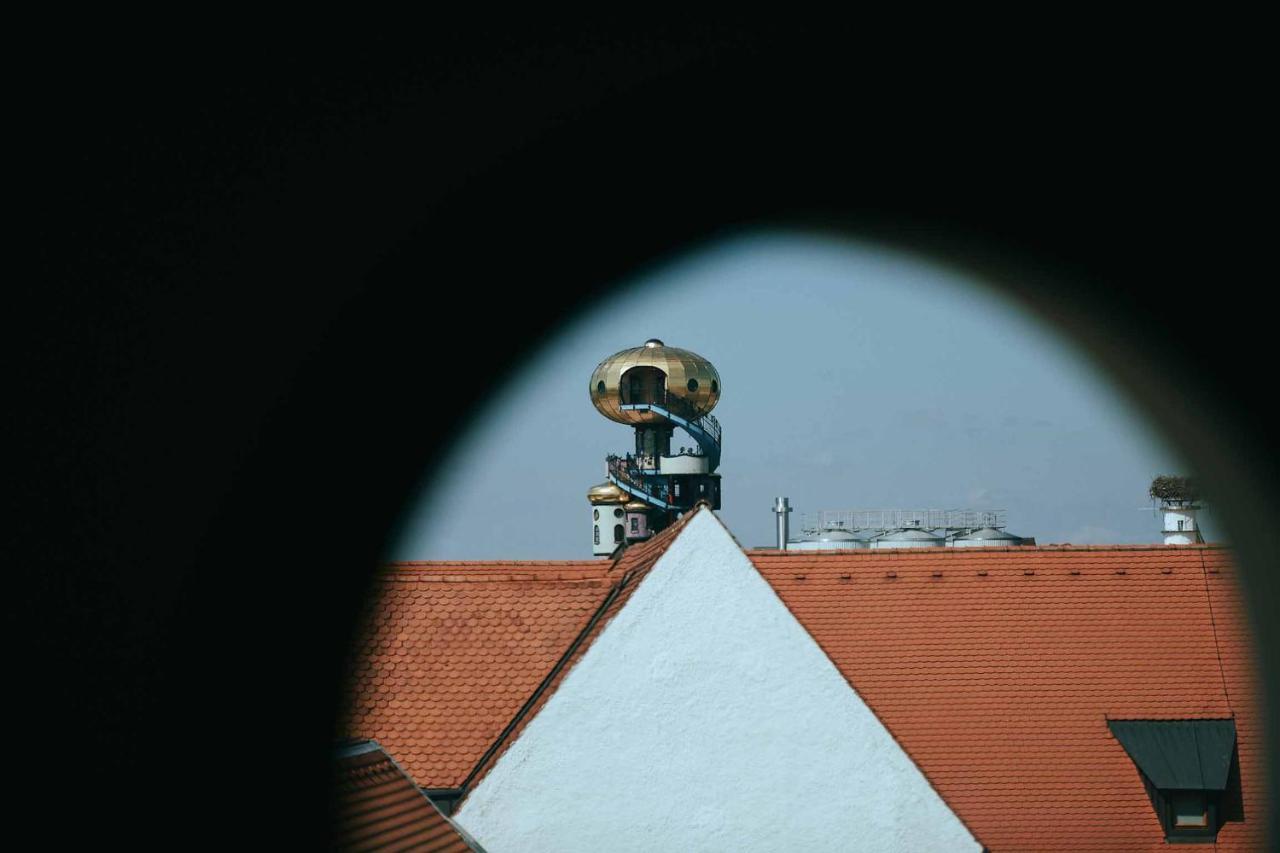 Brauereigasthof Zum Kuchlbauer Otel Abensberg Dış mekan fotoğraf